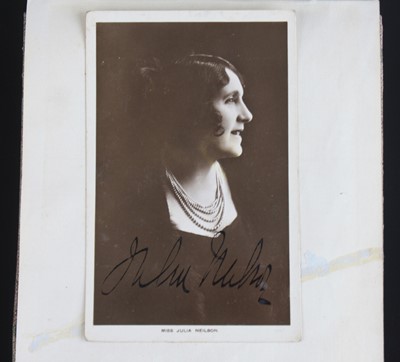 Lot 435 - An early 20th century autograph album, the...