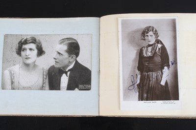 Lot 435 - An early 20th century autograph album, the...