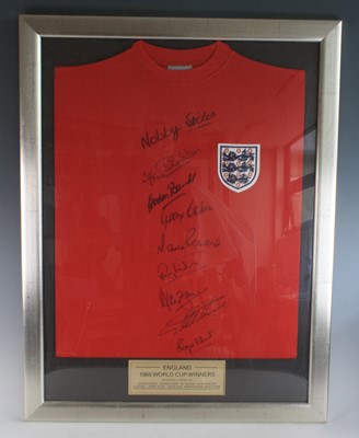 Lot 360 - A replica England 1966 World Cup football...