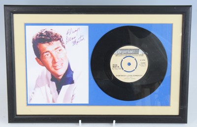 Lot 166 - Dean Martin, an 18 x 14cm colour photograph...