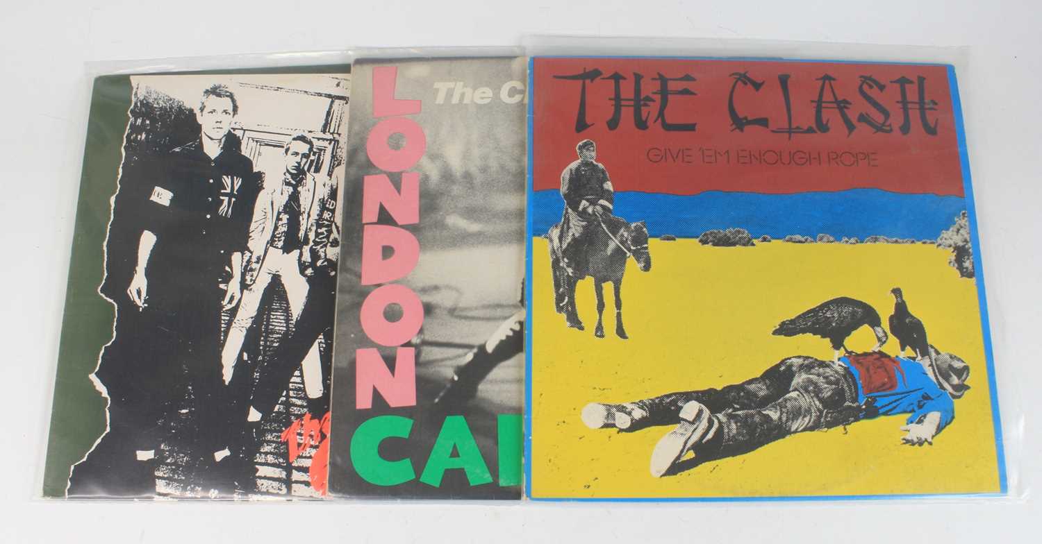 Lot 3 - The Clash, a collection of six LP's to include...