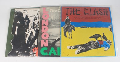 Lot 3 - The Clash, a collection of six LP's to include...