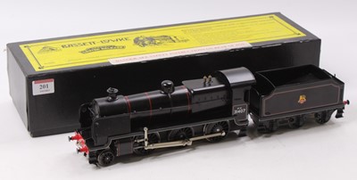 Lot 201 - Bassett-Lowke, BL99004 BR black lined red ex...