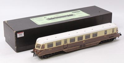 Lot 204 - WJ Vintage/ETS, 0 Gauge, GWR diesel railcar,...