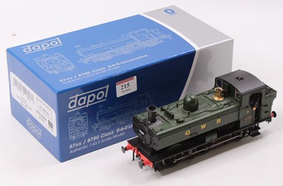 Lot 215 - Dapol, 0 Gauge, 7S-007-003, Class 57 Pannier...