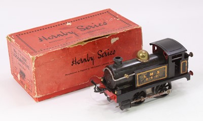 Lot 321 - 1925/6 Hornby No.1 tank loco 0-4-0 black,...