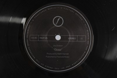 Lot 21 - Joy Division, Closer, Fact 25 A1 Old Blue? /...