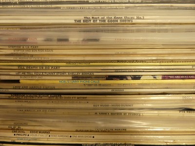 Lot 25 - A collection of assorted LPs, being comedy,...