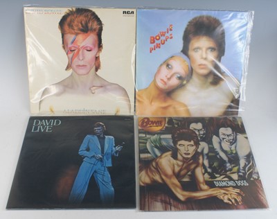 Lot 28 - David Bowie, a collection of LP's to include...