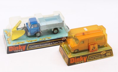 Lot 1421 - Dinky Toys bubble pack group of 2 comprising...