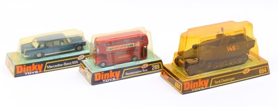 Lot 1420 - Dinky Toys bubble pack group of 3 comprising...