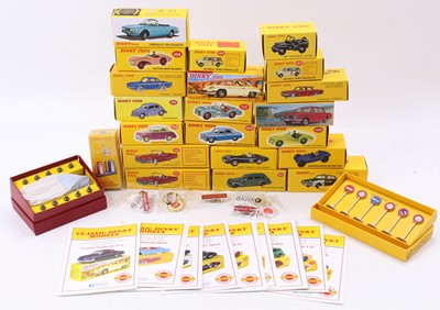 Lot 1482 - 23 Dinky Toys Atlas Editions modern issue...