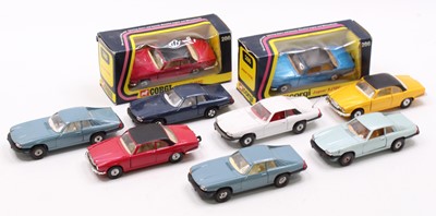 Lot 1345 - Corgi Toys Jaguar collection comprising 4x No....