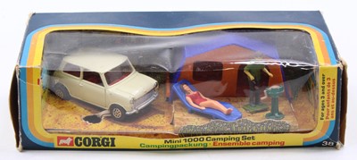 Lot 1250 - Corgi Toys Gift Set 38 Mini 1000 camping set,...