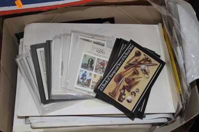 Lot 390 - A collection of mint stamps blocks / partial...