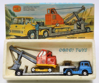 Lot 1209 - Corgi Toys Gift Set No. 27, Machinery Carrier...