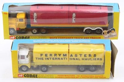 Lot 1327 - Corgi Major Toys boxed truck group of 2...