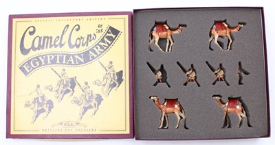 Lot 1992 - A Britains No. 8872 Camel Corps of the...