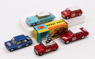 Lot 1277 - Corgi Toys Monte Carlo Rally vehicle group of...