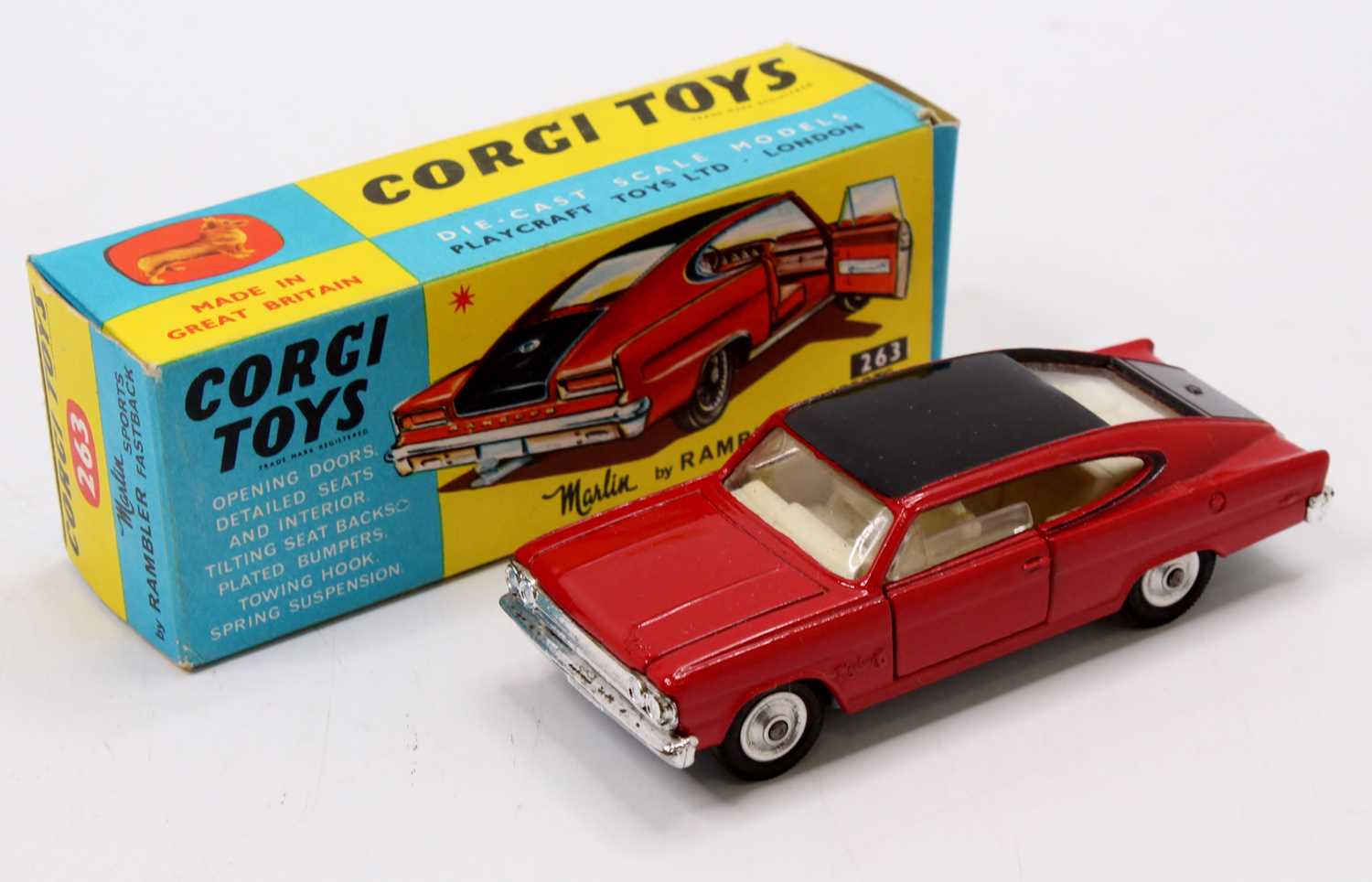 Lot 1037 - Corgi Toys No. 263 Marlin Rambler Sports Fast...