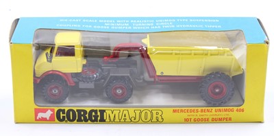 Lot 1221 - Corgi Toys No. 1145, Mercedes Benz Unimog 406...