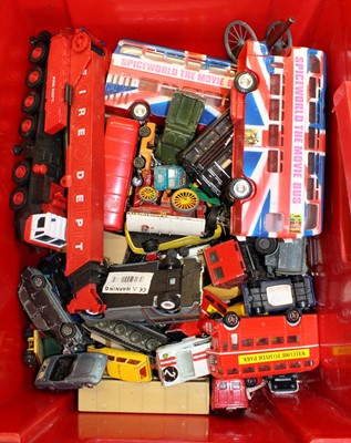 Lot 1526 - A quantity of mixed playworn diecast to...