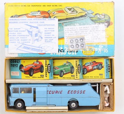 Lot 1201 - Corgi Major Toys Gift Set No.16 Ecurie Ecosse...