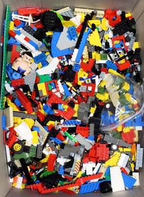 Lot 1537 - One box containing a quantity of mixed loose Lego