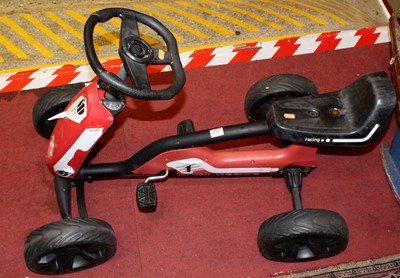 Lot 1543 - A child's racing pedal go-kart