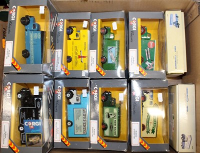 Lot 1548 - A box of mixed Corgi Classics to include a...