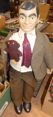 Lot 1563 - An original vinyl 1990s Mr Bean doll