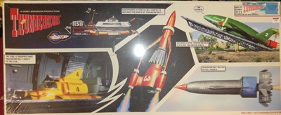 Lot 1587 - A reproduction canvas print of Thunderbirds...