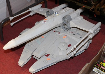 Lot 1588 - A pair of Star Wars large scale modern release...