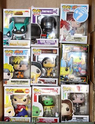 Lot 1589 - One tray of Funko pop figures to include...
