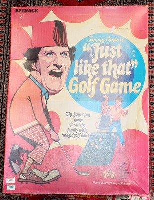 Lot 1600 - A Tommy Cooper's Just Like That boxed golf game