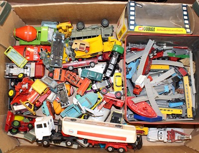 Lot 1611 - A large collection of mixed playworn diecast...