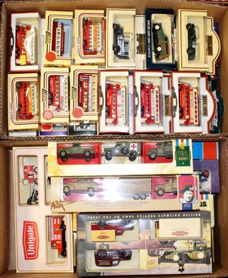 Lot 1613 - Two boxes of modern issue diecast mainly to...