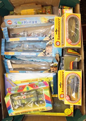 Lot 1614 - One box of mixed boxed vintage diecast to...