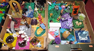 Lot 1649 - Four trays of children's TV related home made...