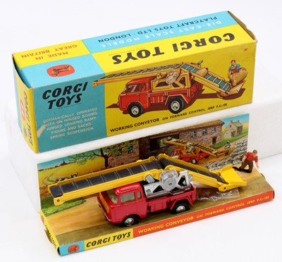 Lot 1219 - Corgi Toys No. 64 working conveyor on Forward...