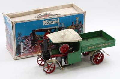 Lot 2 - A Mamod SW1 boxed live steam wagon comprising...