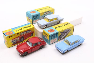 Lot 1142 - Corgi Toys boxed model group of 3 comprising...