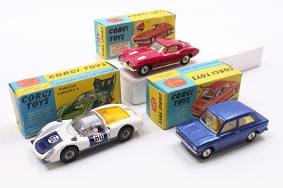 Lot 1143 - Corgi Toys boxed model group of 3 comprising...