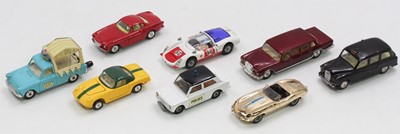 Lot 1307 - Collection of 8 various loose Corgi Toys to...