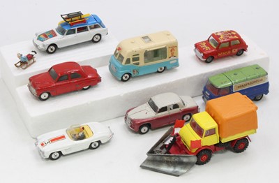 Lot 1284 - Collection of 8 various loose Corgi Toys to...