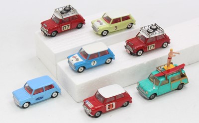 Lot 1305 - Collection of 7 various loose Corgi Toys to...