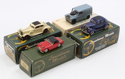 Lot 895 - 4 Lansdowne models, 1/43 to include: LD.1 1958...