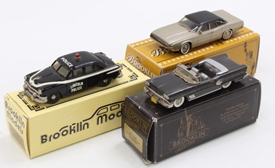 Lot 898 - 3 Brooklin Models 1:43 to include BRK 51a 1951...