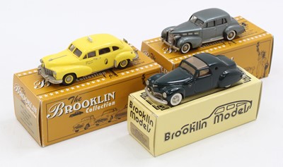 Lot 900 - 3 Brooklin Models 1:43 to include: BRK .X2...