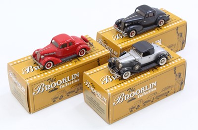 Lot 901 - 3 Brooklin Models 1:43 scale to include: BRK...